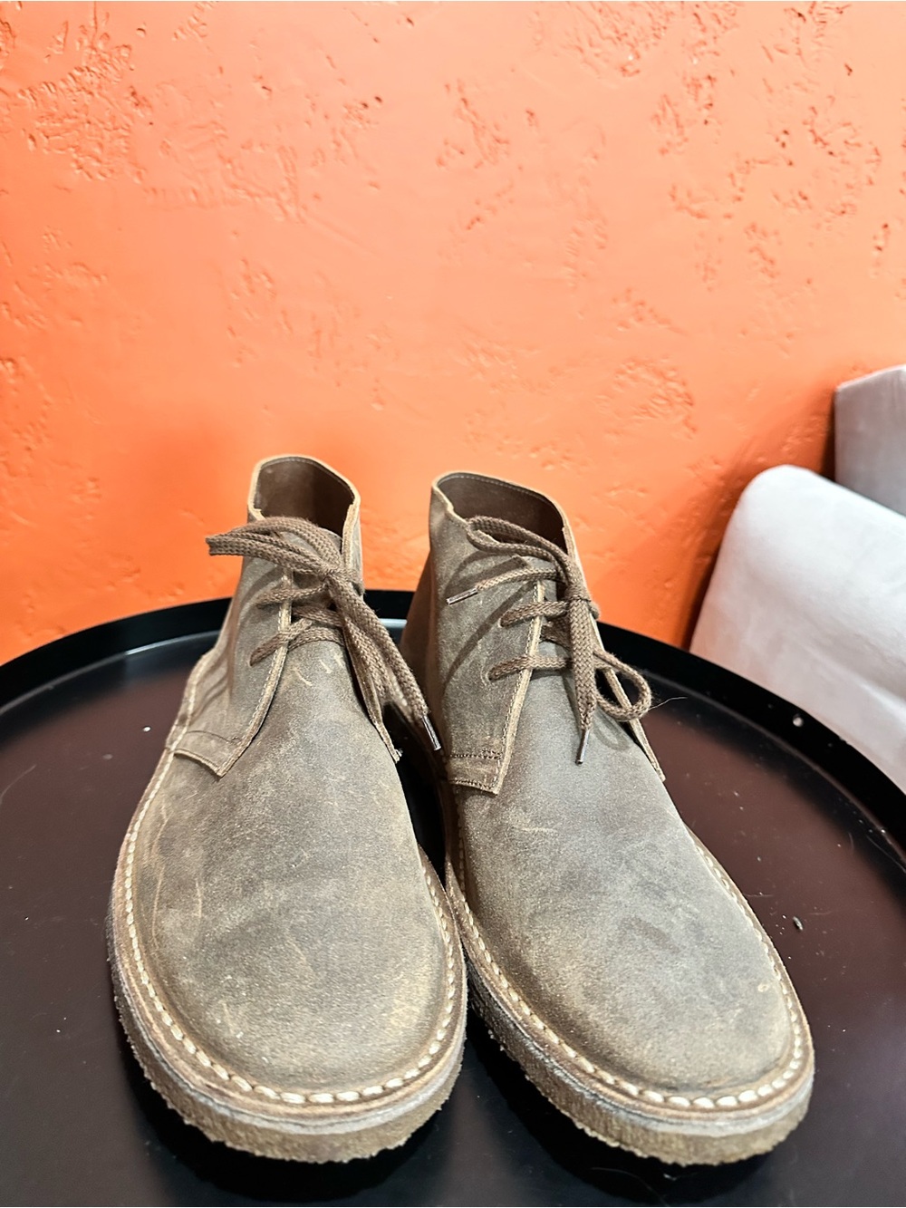 J.Crew Brown Suede Chukka Boots